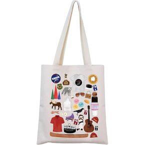 MNIGIU Parks & Rec TV Show Inspired Gift Parks & Rec Tote Bag Parks & Rec Merchandise Parks & Rec Fans Gift