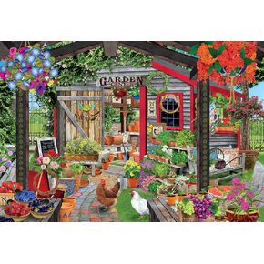 Ceaco - Tracy Flickinger - The Garden Center - 2000 Piece Jigsaw Puzzle