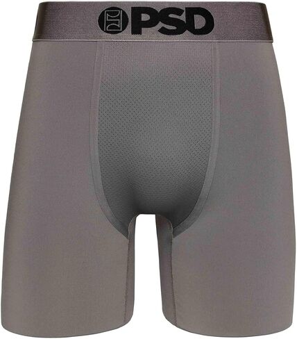 PSD Men's Cotton 3-Pack-Drk Hthr Boxer Briefs, Multi, L in Kuwait