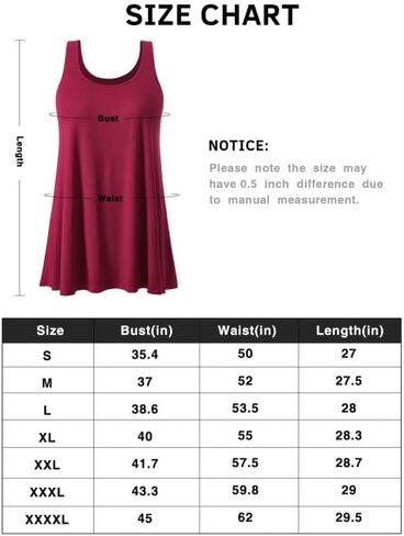 AMVELOP Tank Top for Women Built in Bra Casual Flowy Tank Pleated Sleeveless Top Loose Fit S-XXXXL in Saudi Arabia