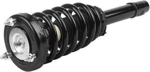KUSATEC 172281x2 Front Pair Complete Struts Shock Absorber fit for 2006-2011 Hyundai Azera, 2006-2010 Hyundai Sonata, Struts with Coil Spring Assemblies in Saudi Arabia