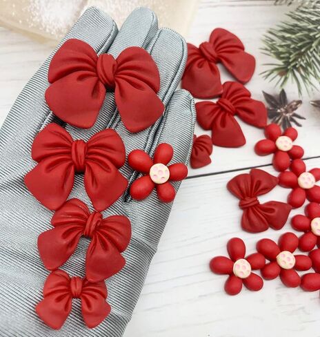 16Pcs Bow Flower Shoe Charms for Women Shoes Accessories for Clog Sandals/Slippers/Bracelet in Kuwait