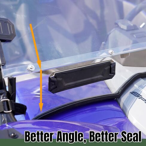 HAKA زجاج أمامي متين لملحقات Yamaha YXZ 1000 2019-2024، زجاج أمامي بفتحات تهوية لـ YXZ 1000R نافذة أمامية كاملة مقاومة للغبار ومتينة in Kuwait