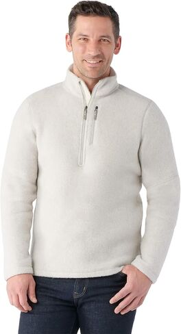 Smartwool Men's Hudson Trail Merino Wool Fleece Half Zip Jacket (Regular Fit) in Kuwait