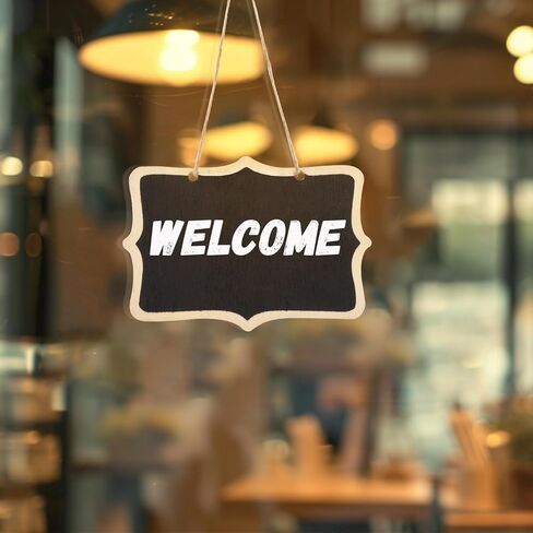 20pcs Mini Chalkboard Tags with Strings, 3.3 x 2.4 Inch Hanging Chalkboard Tags Small Wooden Chalkboard Signs Blackboard Massage Labels Name Tags for Kitchen Garden Gift Party Decoration in Saudi Arabia
