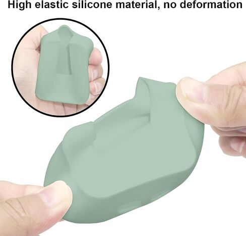 35W Dual USB-C Port Power Adapter Sleeve Cover Soft Liquid Silicone Charger Case for MacBook Air 13.6 15.3 inch M3 M2 2024 2023 Model A2681 A3113 A2941 A3114, Green in Kuwait