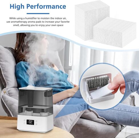 ShufudeJa 30 Pack Humidifier Replacement Filter Compatible with LEVOIT Dual150, Dual200S, Classic300(S), LV600S Series Humidifiers, Sponge Filter Humidifier Replacement Part in Saudi Arabia