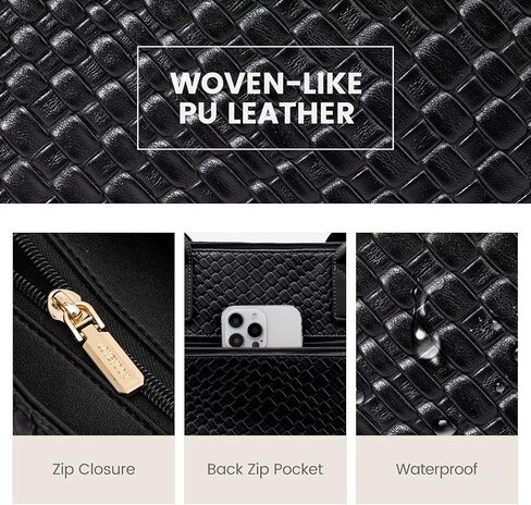LOVEVOOK Laptop Purses and Handbags for Women, 15.6 Inch Computer Bag Work Tote Briefcase Satchel Handbags for Women with Small Clutch, Apricot in Saudi Arabia