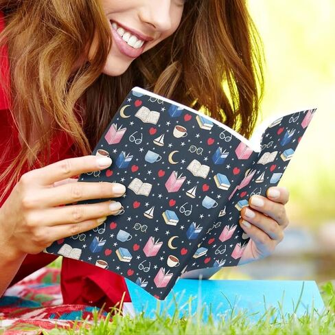 Lovely Flower Stretchy Book Covers for Textbook Paperback Washable Hardcover Book Sleeves up to 9x11 inch for Teachers Students Back to School Gift, 1 Pack in Saudi Arabia