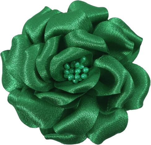 Camellia Flower Brooches and Pins for Women | Hat Pins for Women Flower Brooches for Women | Hair Pins for Women | Flower Pins for Clothes | Flower Hair Clips for Women | Lapel Pins for Women in Saudi Arabia