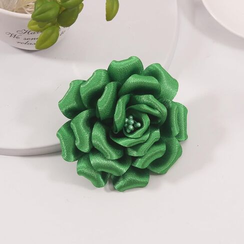 Camellia Flower Brooches and Pins for Women | Hat Pins for Women Flower Brooches for Women | Hair Pins for Women | Flower Pins for Clothes | Flower Hair Clips for Women | Lapel Pins for Women in Saudi Arabia