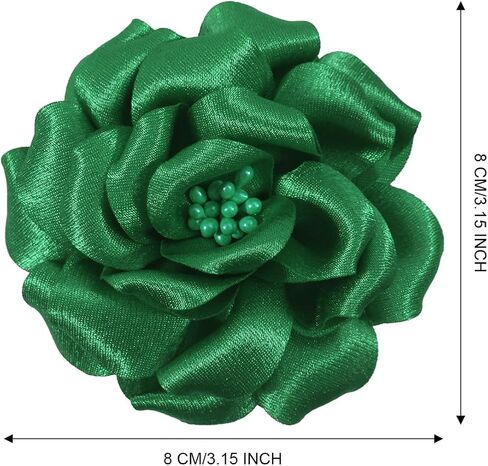 Camellia Flower Brooches and Pins for Women | Hat Pins for Women Flower Brooches for Women | Hair Pins for Women | Flower Pins for Clothes | Flower Hair Clips for Women | Lapel Pins for Women in Saudi Arabia