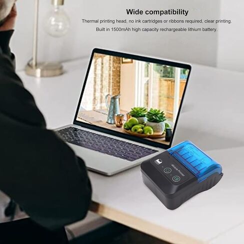 Thermal Label Printer 4x6 Shipping Printer Compatible with&, Used for Ebay, Shopify in Saudi Arabia
