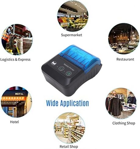 Thermal Label Printer 4x6 Shipping Printer Compatible with&, Used for Ebay, Shopify in Saudi Arabia
