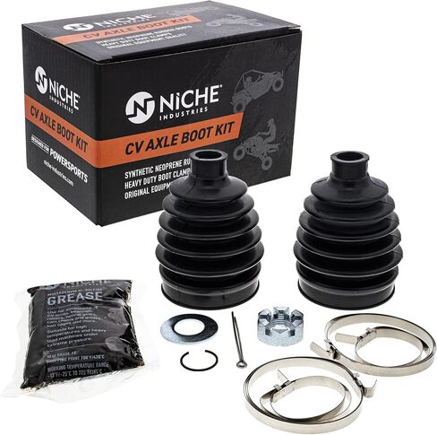 NICHE Front CV Axle Boot Kit For Polaris 2204387 Sportsman 570 1000 Sportsman XP 550 ATV in Saudi Arabia