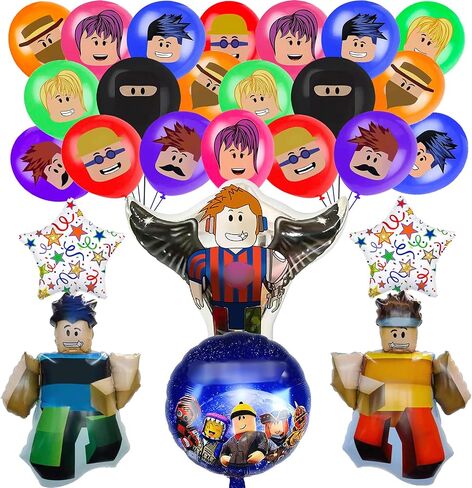 Cartoon Balloon Party Supplies, Balloon Party Decoration Supplies Are Suitable For Birthday Parties, Boys And Girls Parties. in Saudi Arabia