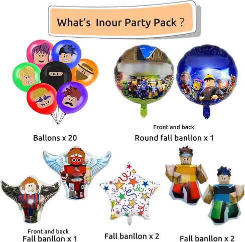 Cartoon Balloon Party Supplies, Balloon Party Decoration Supplies Are Suitable For Birthday Parties, Boys And Girls Parties. in Saudi Arabia