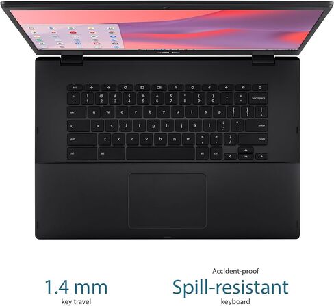 ASUS Chromebook Flip C434 2-In-1 Laptop, 14" Full HD Touchscreen 4-Way NanoEdge, Intel Core M3-8100Y Processor, 4GB RAM, 64GB eMMC Storage, All-Metal Body, Backlit KB, Chrome OS- C434TA-DSM4T, Silver in Saudi Arabia