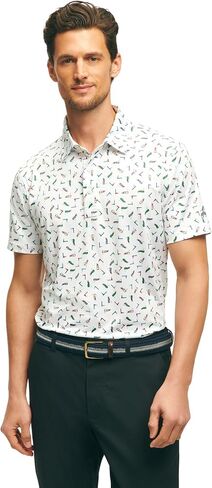 Brooks Brothers Men's Performance Stretch Short Sleeve Golf Polo Shirt in Saudi Arabia