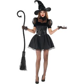 Morph Witch Costume for Women, Wicked Witch Costume Women's Witch Costume Adult Witch Costume Halloween Costumes for Women