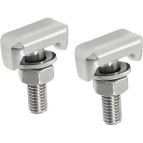 BokWin 2 Pcs Mini Battery Terminal Replacement T Bolt Battery Terminal Repair Kit 19116852 64740 for Car(M6*22)