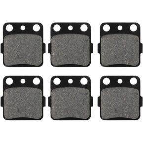 ECCPP 400ex Brake Pads Replacement For Honda FourTrax 300 Sportrax 400 TRX400X for Yamaha Raptor 350 Raptor 660R, FA84 Front+Rear