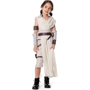 Kids Tunic Costume Hooded Costume Halloween Cosplay Uniform