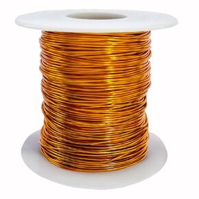 Crafts Anodized Aluminum Wire (20 Gauge,196.85FT)，Jewelry Craft Making Beading Floral Colored Aluminum Craft Wire，for Armature, DIY, Garden, Jewelry Making, Gem Metal Wrap, Sculpting,1 Roll(Gold)