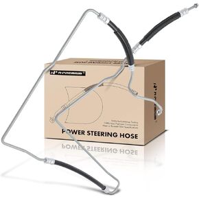 A-Premium Power Steering Hose Pressure Hose Line Assembly Compatible with Buick LaCrosse 2005 2006 2007 2008 3.6L, Allure 2005-2008 3.6L, FWD, Replace# 15787648, 15241762