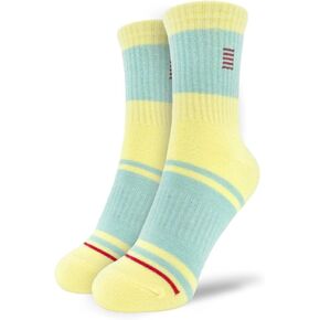 WOMENS SPORTS NOVELTY CREW SOCKS