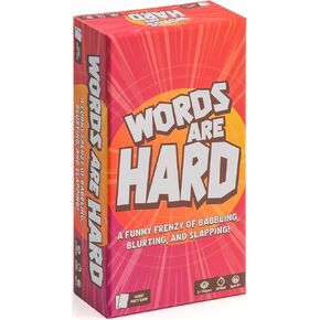 Words are Hard – Card Games – Family Games – for Kids 8 and up – Games for Adults – Family Game Night – Party Games - Travel Games