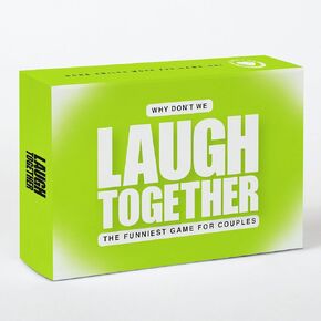 Why Don't We Why Don’t We Laugh Together? - Couples Games with 200 Cards: Talents, Games, Trivia | Win Fun Prizes for 2 Players | Date Night Activities | Thought-Provoking & Engaging Couple Card Game