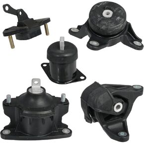 StanceMagic 5pcs Engine Motor Mount Transmission Mount Set Compatible with 2008-2012 Honda Accord & 2009-2013 Acura TSX, 2.4L 4 Cylinder Engine with Automatic Transmission Only