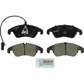 BOSCH BC1322 QuietCast Premium Ceramic Disc Brake Pad Set - Compatible With Select Audi A4, A4 Quattro, A5, A5 Quattro, A6, A6 Quattro, A7 Quattro, Allroad, Q5, S4, S5; Mercedes-Benz E300; FRONT