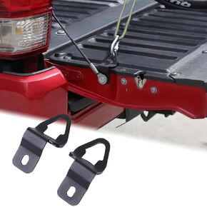 Car Tailgate Tie Down Anchor Bed Cleat Compatible with Toyota Tacoma 2016-2023 Heavy Duty Truck Tailgate Bed Tie Down Anchors Rings Trailers Hook Cargo Bolt Pickups Load Anchor Replacement Accessories