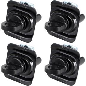 4PCS Truck Bed Tie Down Anchors Compatible with Chevy Colorado GMC Canyon 2015-2024 Silverado Sierra 1500 2500 3500 2014-2024 Replace#:23146899 22987602 22854815