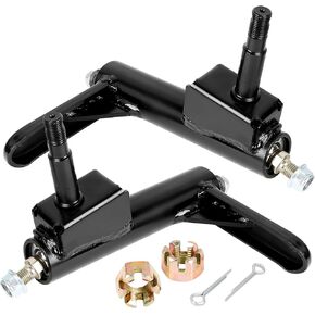Left & Right Spindle Steering Knuckle & Ball Joint Assembly Fits For The Coleman Powersports CK196-T, KT194,KT196,196cc 6.5 Hp Gas Powered Go-Karts, ReplaceOff-Road&4-Wheeler Quad Parts