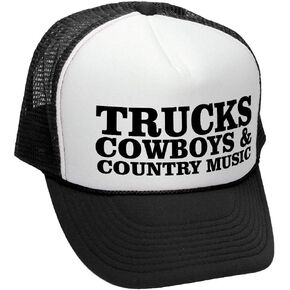 The Goozler Trucks, Cowboys, & Country Music - Retro Style Trucker Hat