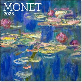 Monet Mini Wall Calendar 2025, 7" x 7"