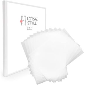 Premium A3 Plus (13" x 19") Direct to Film DTF Transfer Film PET Heat Transfer Sheets PreTreat Cold and Warm Peel Sublimation (105 Sheets, Glossy)