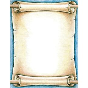 Royal Consumer Products School Specialty Scroll Design Printer Paper, 8-1/2 x 11 Inches, 100 Sheets - 067575