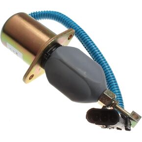 Holdwell Stop Solenoid 1751ES-12A6UC3B1S5 compatible with Kubota V2203 Engine SL4625 4625SX 4625DX Loader