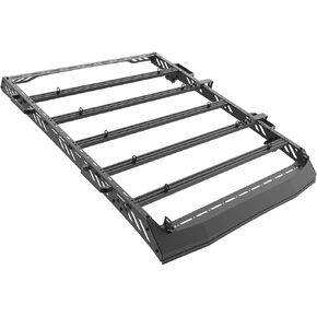 Heavy Duty Top Roof Rack Compatible with 2024 Toyota Tacoma Double Cab 4 Doors Pickup Truck, No Drilling Installation