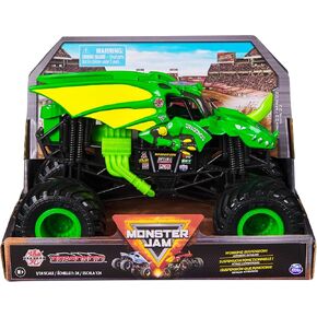 Monster Jam, Official Bakugan Dragonoid Monster Truck, Collector Die-Cast Vehicle, 1:24 Scale, Kids Toys for Boys and Girls Ages 3 and up