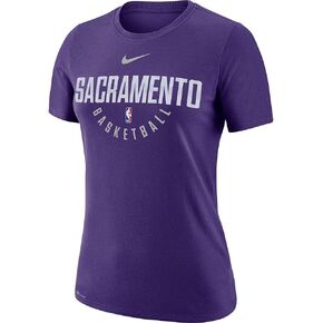 Nike Women's Sacramento Kings Sideline Fan T-Shirt (as1, Alpha, m, Regular, Regular, Purple, Medium)