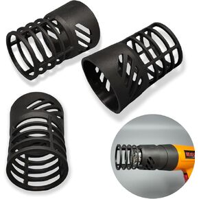 Window Tint Tools 3Pcs Heat Gun Scald Guard Vinyl Wrap Tools Heat Gun Nozzles for Window Tinting & Car Wrapping