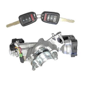 ALINREDBX Ignition Door Lock Cylinder Switch Assembly 06351-T6P-H01 Suitable for Honda Civic 2014-2015