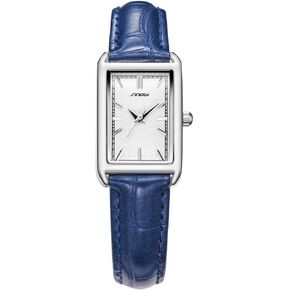 Minimalist Causal Square Watch for Women Leather Strap Watch
