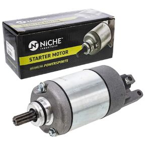 NICHE Starter Motor Assembly 06311-HL1-305 High Torque for 2009-2013 Honda Big Red MUV700