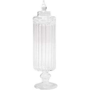 Clear Glass Apothecary Jars Candy Jars for Party Table,Decorative Glass Jars Glass Container for 1/12 Doll House, 7.7X2.1X2.1CM, Transparent, 86VD141421V0YYWAAQ6